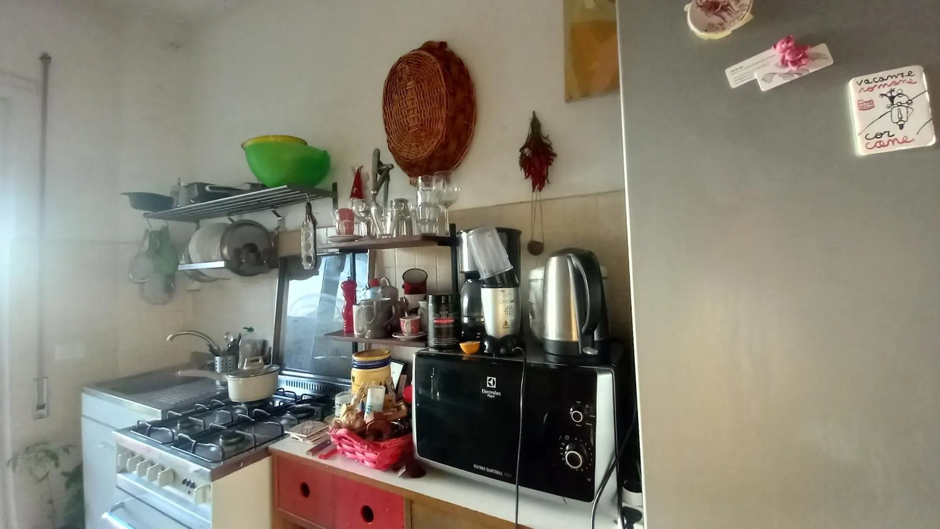 Homestay King Size Room With An Amazing View Privacy Comfort Rome Italy