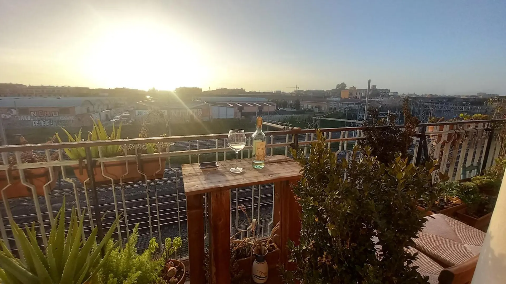 King Size Room With An Amazing View Privacy Comfort Rome